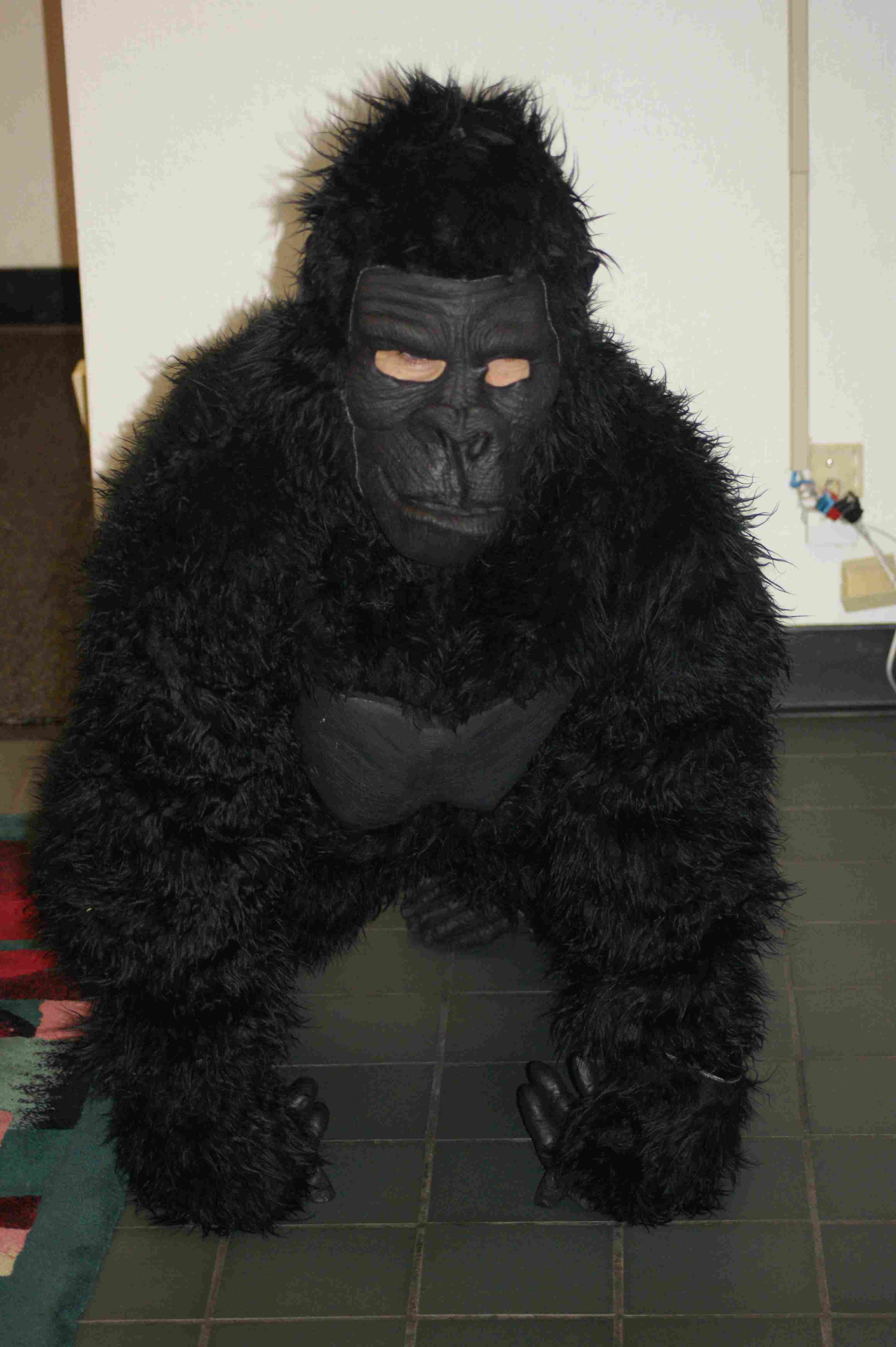 Gorilla Office Halloween Costume